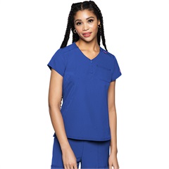 AMP 1/4 Zip Scrub Top
